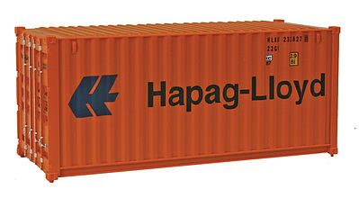 Walthers SceneMaster 8055 HO Scale 20' Corrugated Container Hapag-Lloyd