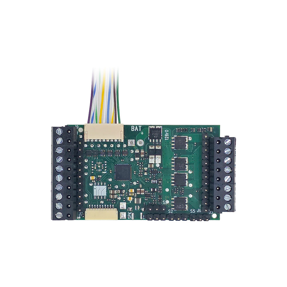 Digitrax DG7128 G Scale 7A High-Capacity DCC Decoder, Screw Terminals + Aristo/Bachmann Plug