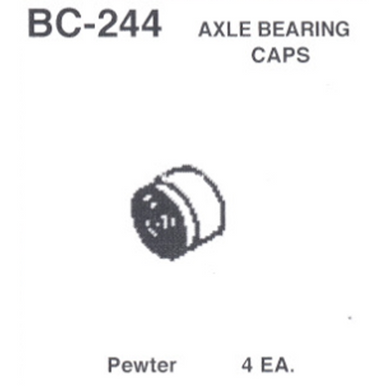 Details West 244 HO Scale Axle Bearing Caps (BC-244)