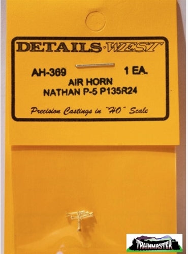 Details West 369 HO Scale Air Horn: Nathan P5 (P135R24)