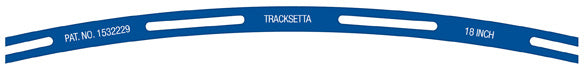 PECO NT18 N Scale Tracksetta Track Laying Template 18"/45.7cm Radius Curve