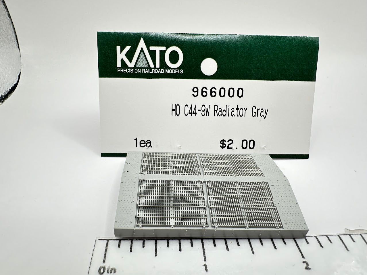 KATO 966000 HO Scale C44-9W Radiator - Gray