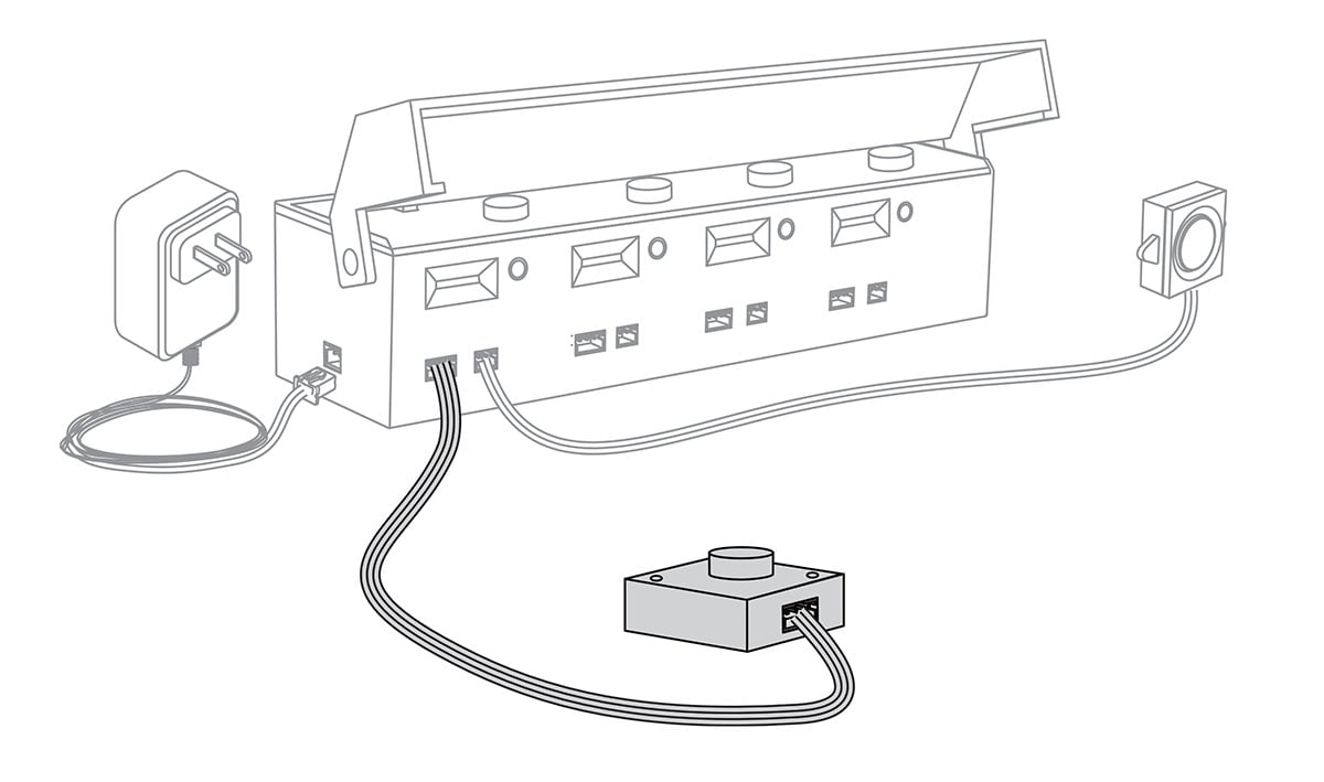Woodland Scenics JS6957 Just Plug Push Button Trigger - image 2