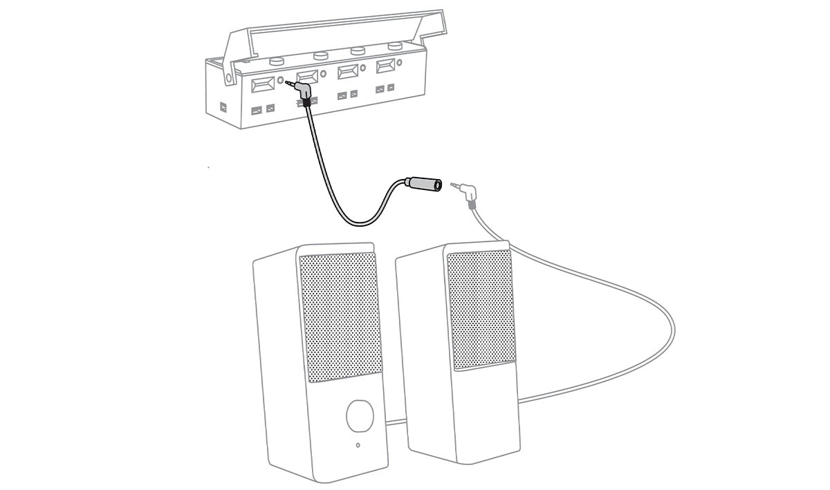 Woodland Scenics JS6978 Just Plug Stereo Plug Extension Cable - image 2