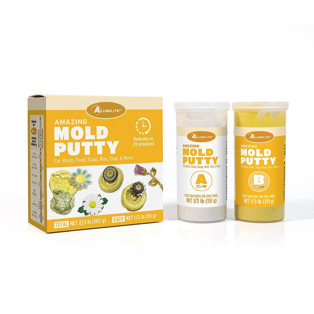 Alumilite 10570 Amazing Mold Putty Kit - 2/3lb