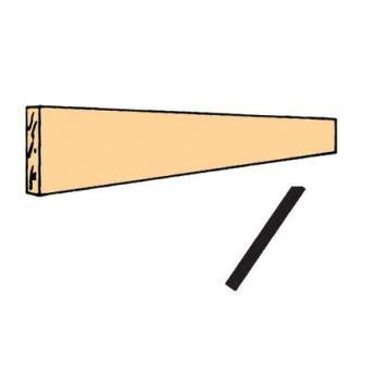 Northeastern Scale Lumber 344 Northeastern Scale Lumber Stair Riser (SRB-20), 5/8" Wide x 22" Long x 1/16" Thick, Basswood
