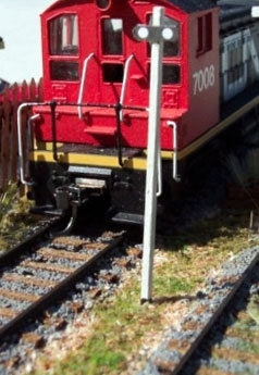 Osborn Models 1039 HO Scale Osborn Model Kits HO 1039 Canadian Flange Way Signs Kit - 10 posts / 20 signs