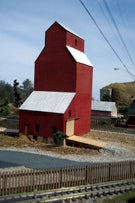 Osborn Models 1067 HO Scale Osborn Model Kits HO 1067 Grain Elevator Kit - 1 kit