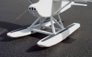Osborn Models 1077 HO Scale Osborn Model Kits HO 1077 Cessna 172 Float Kit - 1 kit