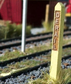 Osborn Models 3041 N Scale Osborn Model Kits N 3041 Derail and Post Kit (4)