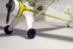 Osborn Models 3079 N Scale Osborn Model Kits N 3079 DHC-2 Beaver Landing Gear Kit - 1 landing gear set