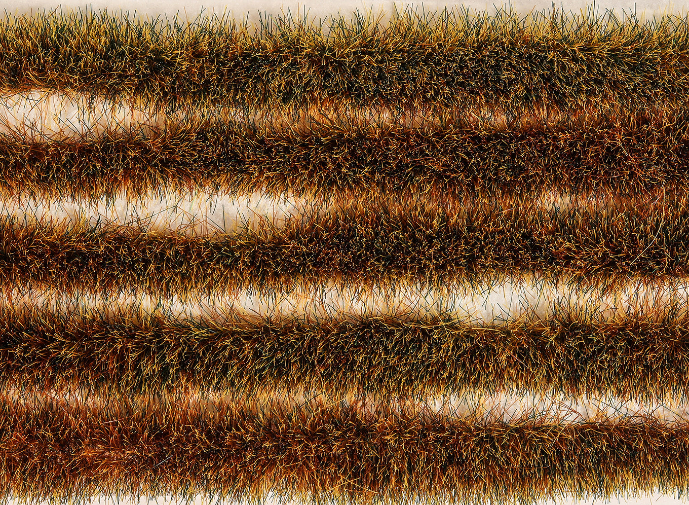 Peco PSG35 Tuft Strips, 6mm Winter (pk 10 strips)