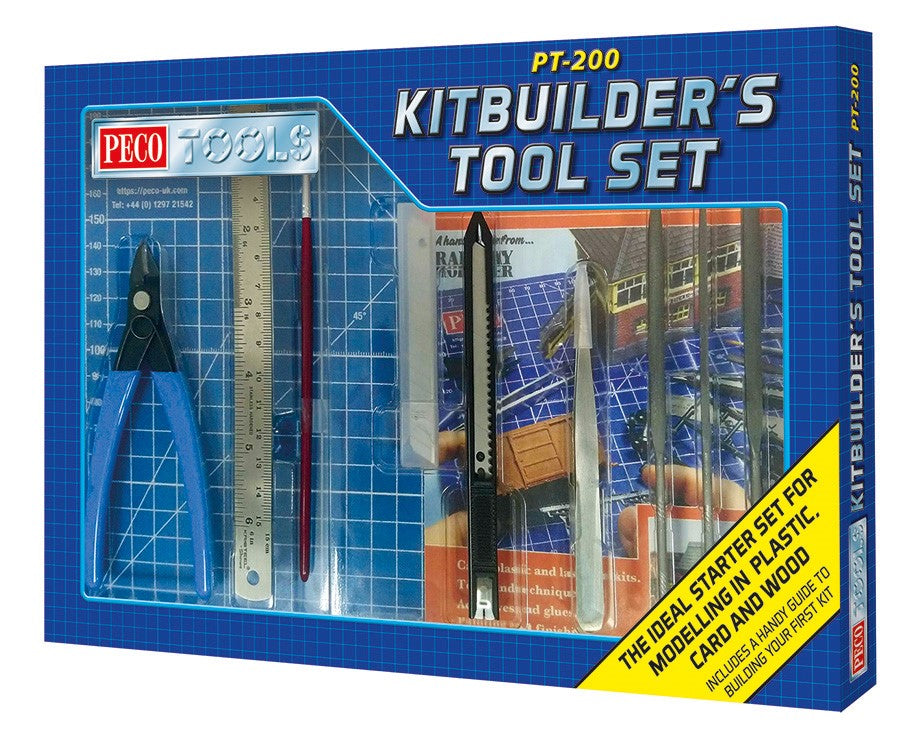 Peco PT200 HO/OO Scale Kit Builder's Tool Set