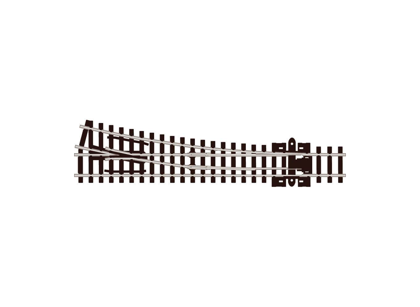 PECO SL-E395 N Code 80 Medium Radius RH Turnout