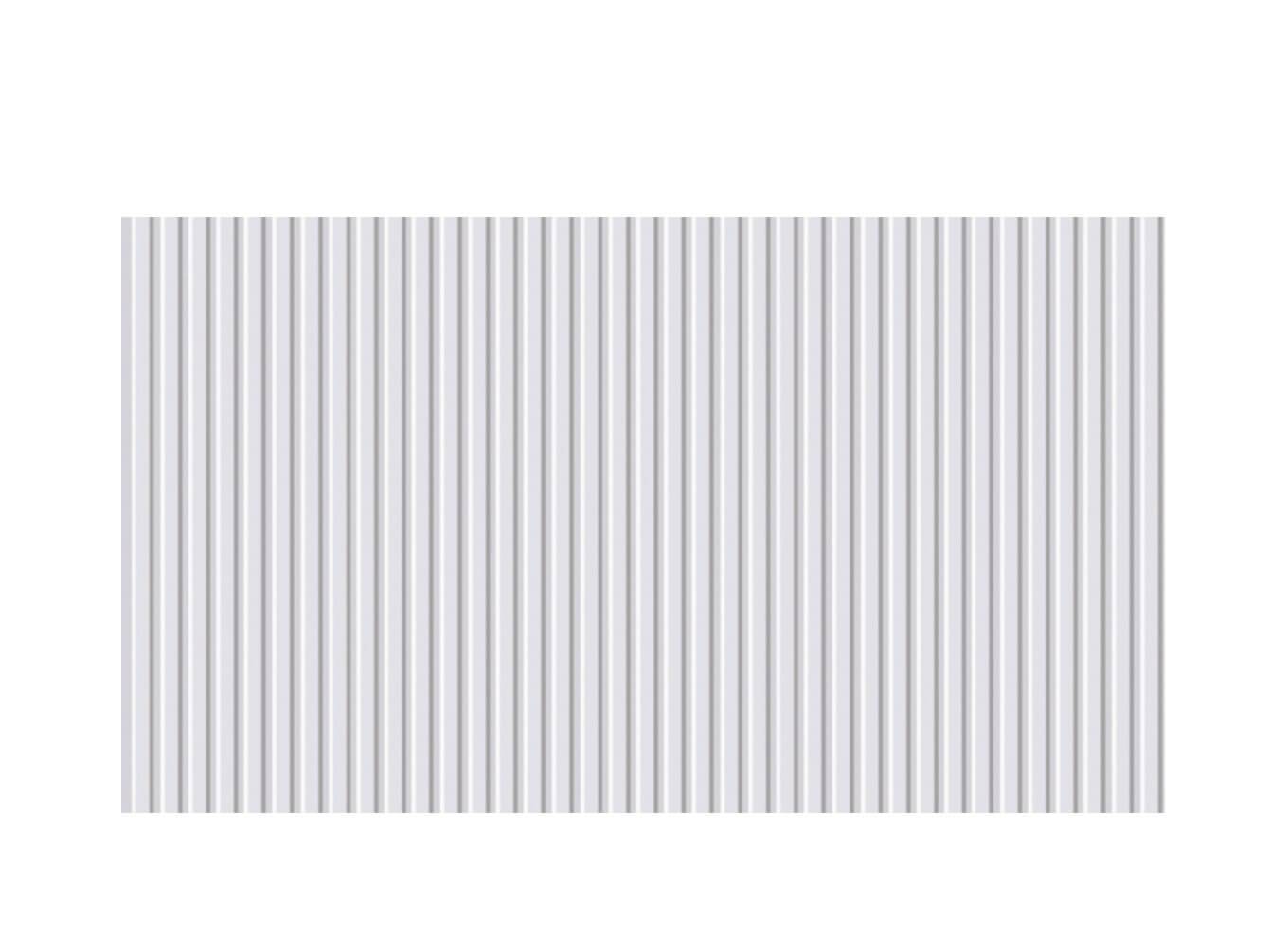 Wills SSMP225 OO/HO Scale Box Profile Corrugated Steel Sheets - pkg(4)