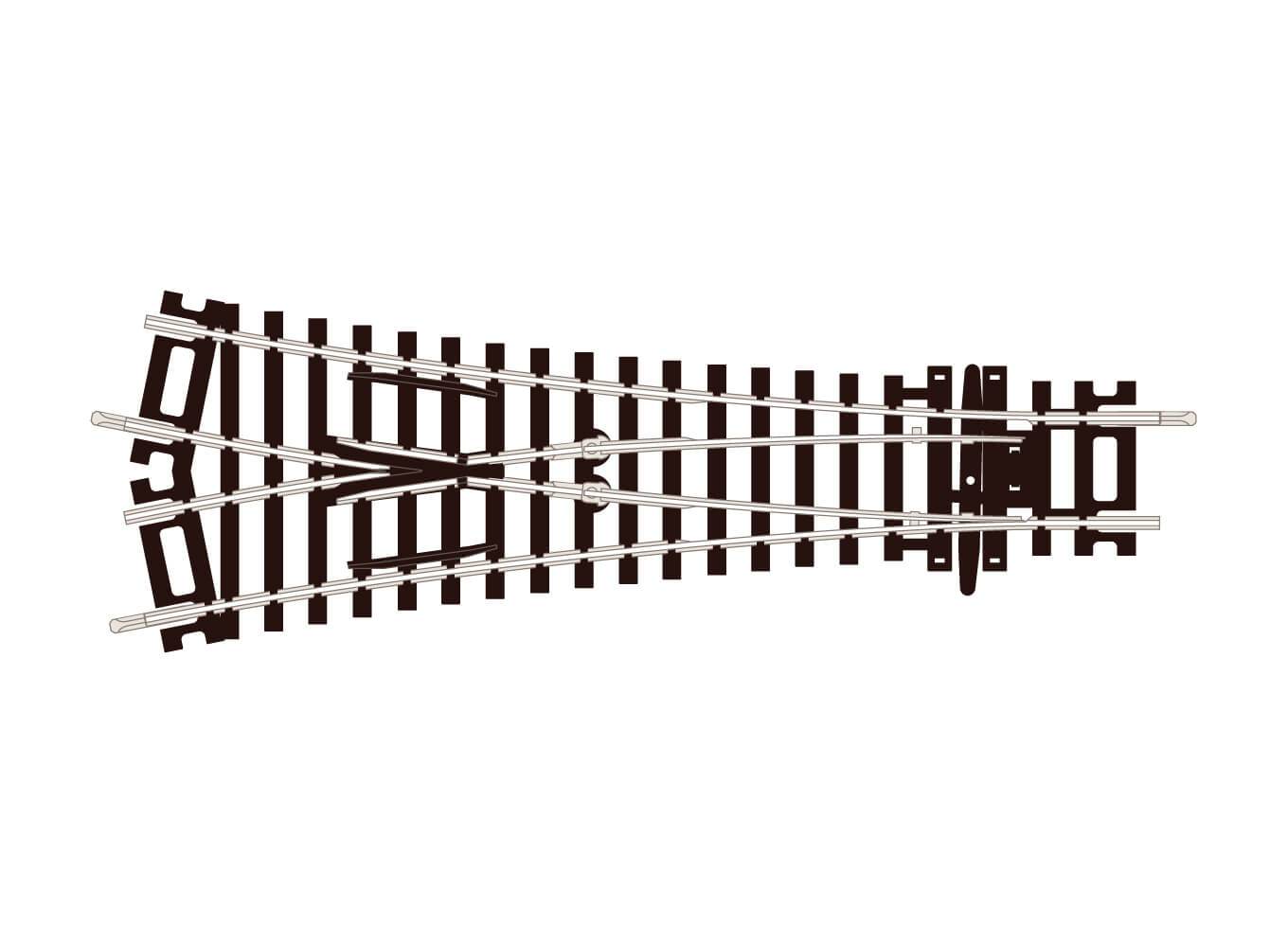 Peco ST247 O Scale Code 100 Medium Radius Y T/O