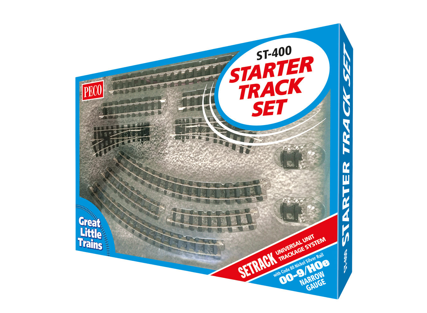 Peco ST400 OO-9 Setrack Starter Set