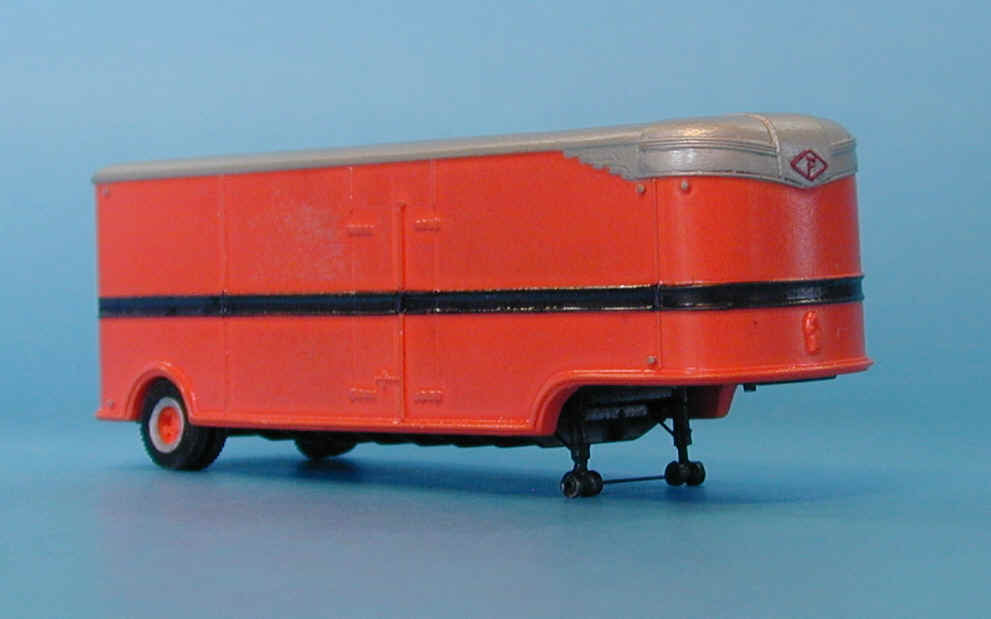 T-007 32' Fruehauf Drop Deck Furniture Van (Aerovan)
