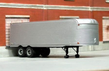 T-029 1940-51 32' Fruehauf Stainless Steel East Coast Style Dry Van