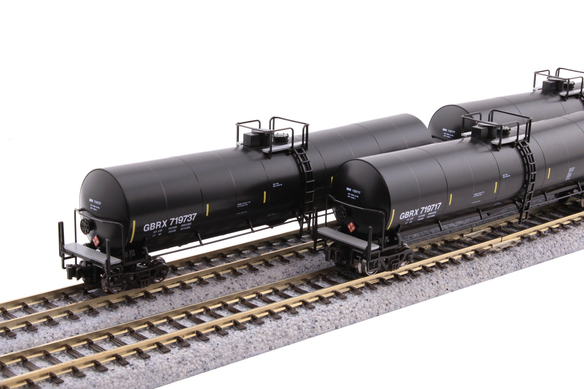 KATO 106-4802 N Scale Greenbrier Tank Car GBRX 8-Car Set B