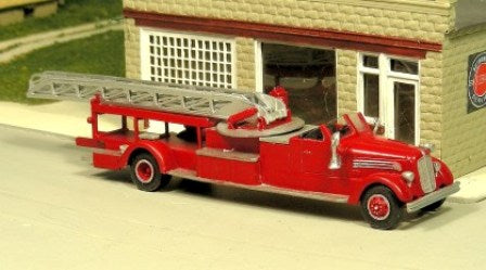 V-240 1946-51 Seagrave 75' Aerial Ladder Truck - Fire Truck