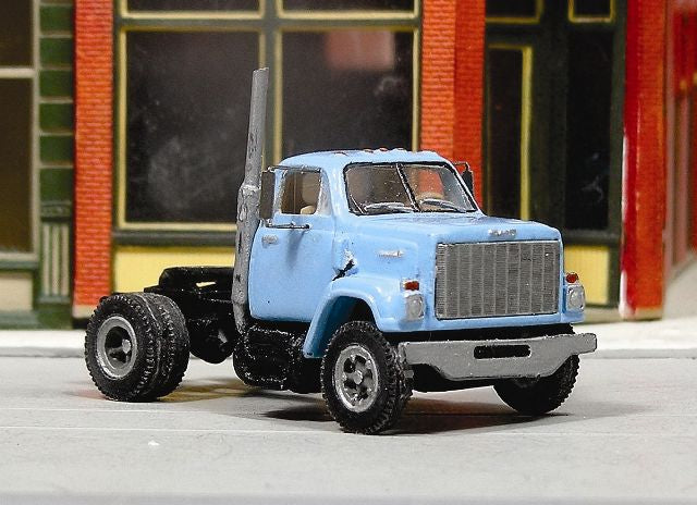 V-395 1978-89 GMC Brigadier High Hood Single Axle Day Cab Tractor