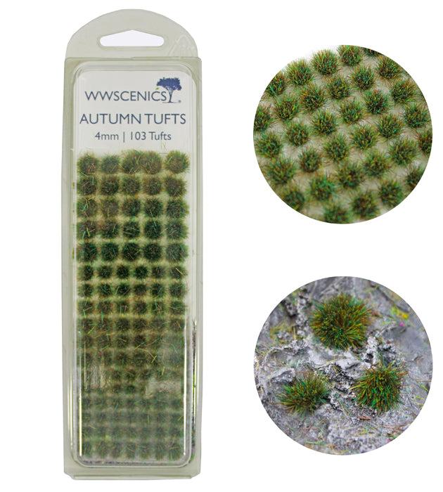 Peco W3TAU4 Autumn Tufts 4 mm x 103