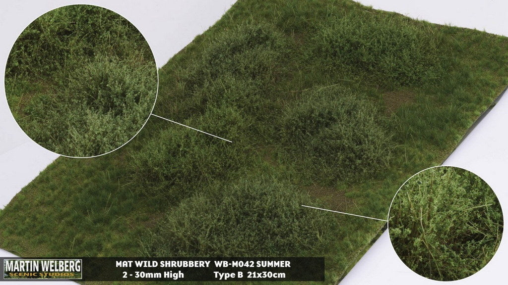 Martin Welberg M042 Wild Shrubbery Mat - Summer Type B