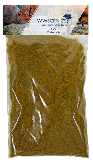 Peco WSG2057 Refill for 500 ml Canister 2 mm Wild Meadow 50 g