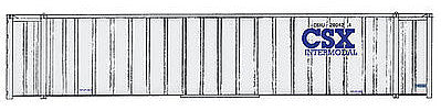 Walthers SceneMaster 8464 HO Scale 48' Ribbed Container CSX Intermodal