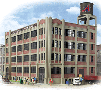 Walthers Cornerstone 3253 N Scale American Hardware Supply - Kit - 8-1/4 x 5-3/4 x 6-7/8" 20.9 x 14.6 x 17.4cm