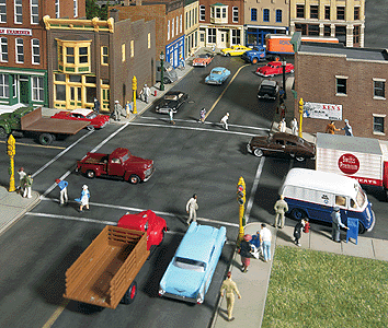 Walthers Cornerstone 3194 HO Scale Asphalt Street System - Kit - Complete Set