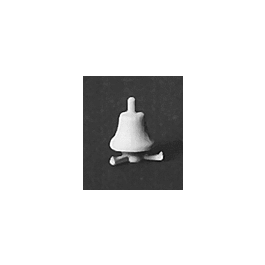 Detail Associates 1201 HO Scale Bell - EMD Cab (Roof) Mount, pkg(2)