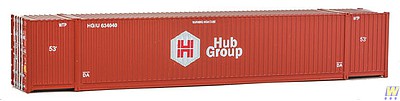 Walthers SceneMaster 8521 HO Scale 53' Singamas Container Hub Group