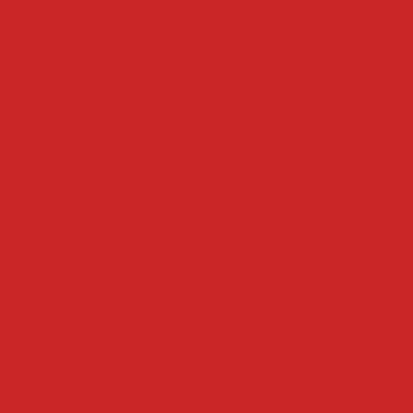 Tru-Color TCP-126 BC Rail Red paint colour swatch - Oakville Model Trains Depot