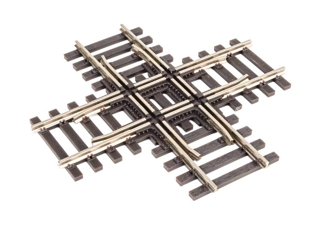 WalthersTrack 83090 HO Scale Code 83 90-Degree Crossing