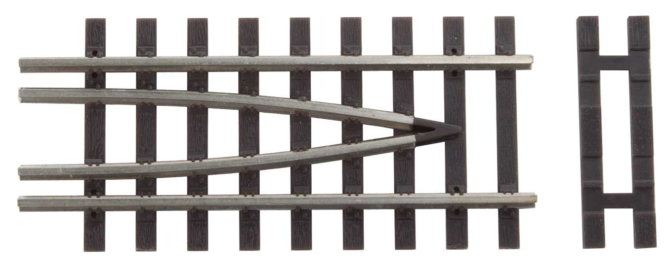 WalthersTrack 83005 HO Scale Code 83 Nickel Silver Bridge Track End Set