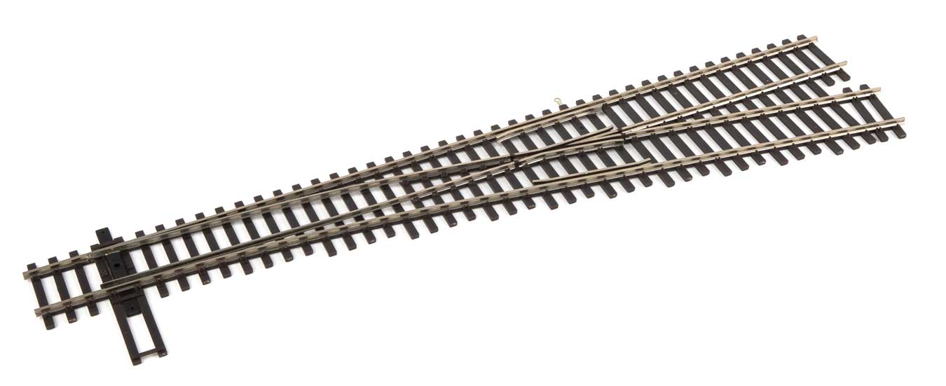 WalthersTrack 83018 HO Scale Code 83 Nickel Silver DCC Friendly Number 6 Turnout - Right Hand