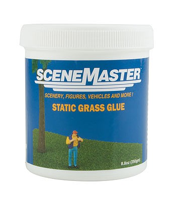 Walthers SceneMaster 1200 HO Scale Static Grass Glue - 8.8oz 250g