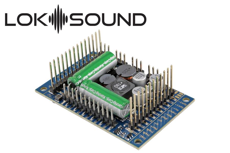 ESU 58515 LokSound 5 XL DCC/MM/SX/M4 Pinheader, gauge: G, I