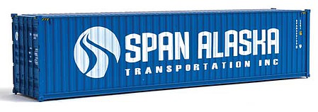 Walthers SceneMaster 8273 HO Scale 40' Hi-Cube Container Span Alaska