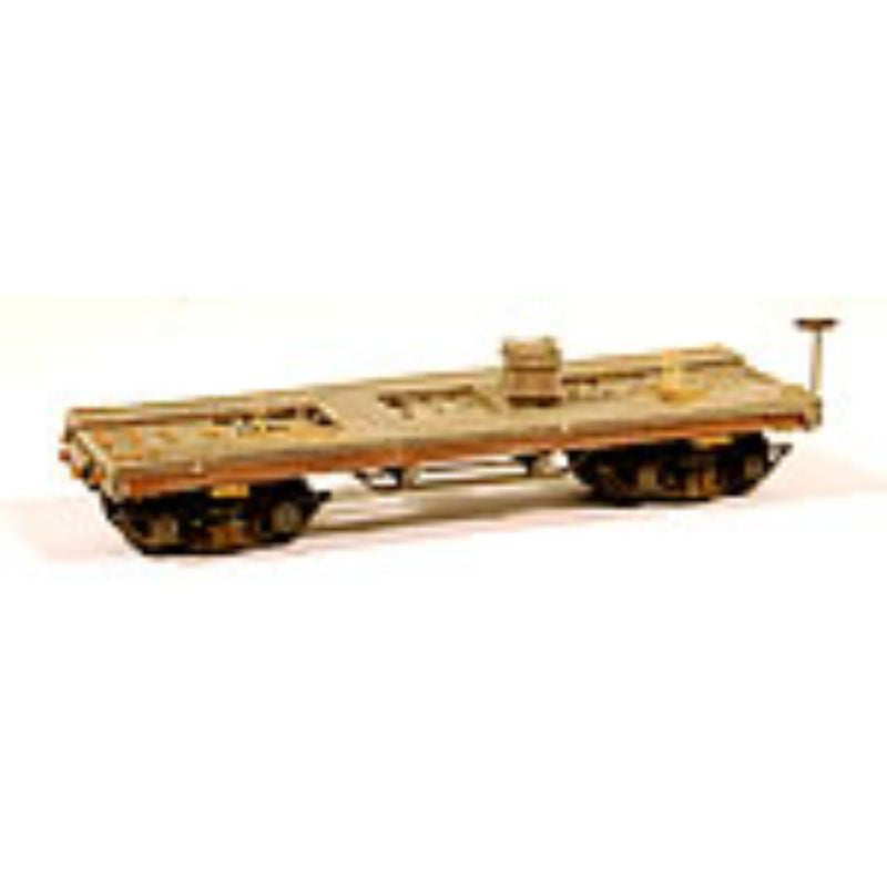 Durango Press 53 HOn3 Scale West Side Lumber Flat Car with Rotted Boards Kit