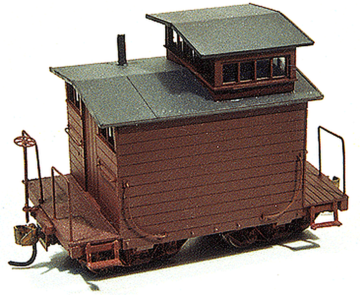 Durango Press 55 HOn3 Scale West Side Lumber Caboose Kit