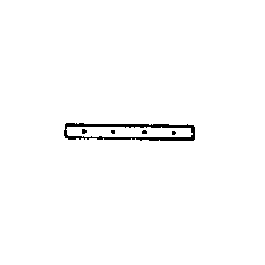 Grandt Line 9003 O Scale Dummy Fish Plates - Code 70 - pkg(80)