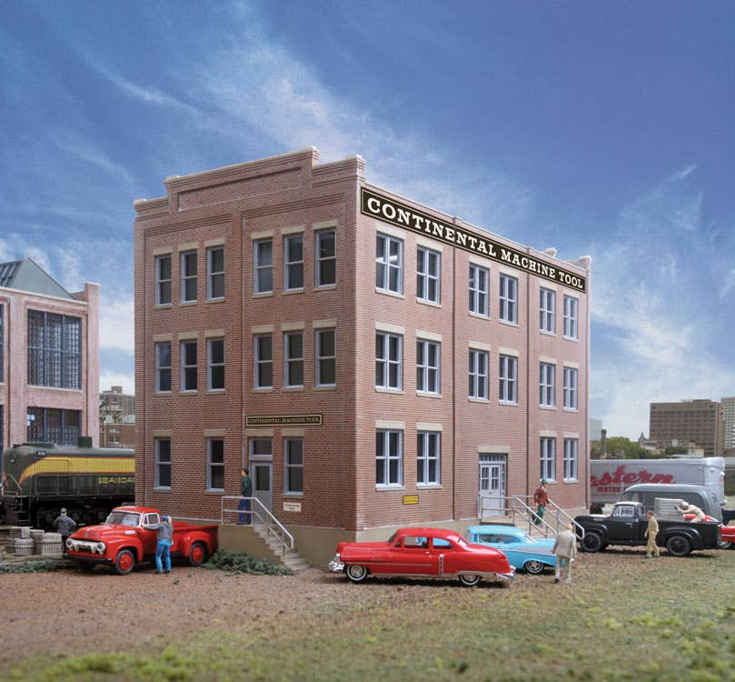 Walthers Cornerstone 2967 HO Scale Engineering Office - Kit - 10-1/8 x 5-3/4 x 6-3/16" 35.7 x 14.6 x 16cm