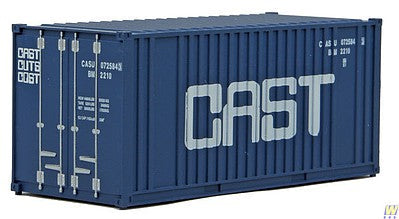Walthers SceneMaster 8009 HO Scale 20' Corrugated Container Assembled - CAST