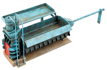 Walthers Cornerstone 3630 HO Scale Ferrous Shear - Kit - 7-1/4 x 3 x 3" 18.4 x 7.6 x 7.6cm