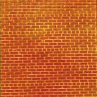 Chooch 8622 HO Scale Flexible Brick Retaining Wall - Medium (2-Pack)
