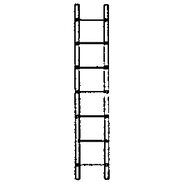 Grandt Line 5124 HO Scale Freight Car Ladders - pkg(20)