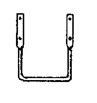 Grandt Line 90 O Scale Freight Car Stirrup Steps - Brown